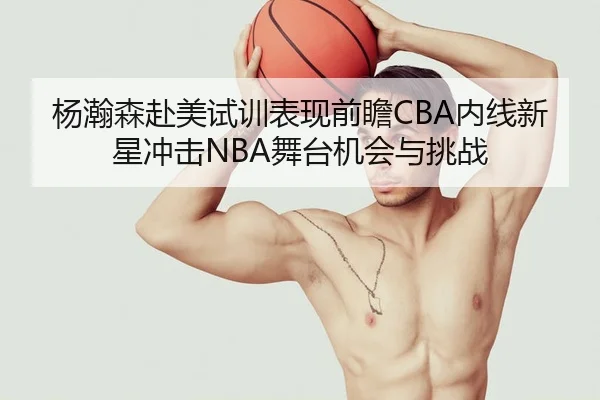 杨瀚森赴美试训表现前瞻CBA内线新星冲击NBA舞台机会与挑战